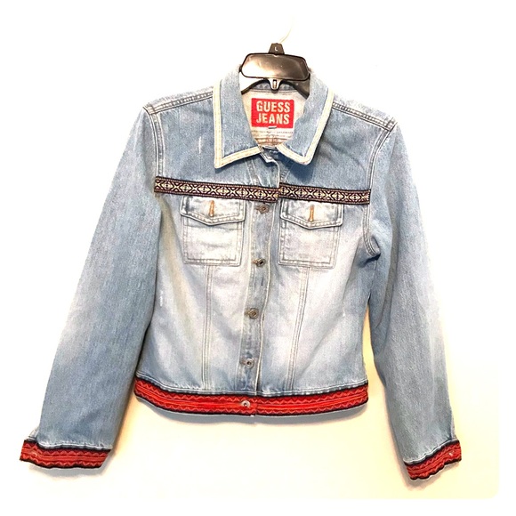 Guess Jackets & Blazers - Vintage Guess Denim Jacket